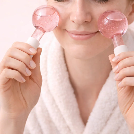 Facial ice globes